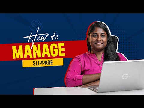 How to Manage Slippage | Algo trading |English | QuantMan