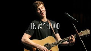 Durasi 1 menit LAGU Shawn Mendes - In my blood. [LIRIK]