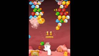 Line bubble game 2 level 314 라인버블 레벨 314 LINE バブル２