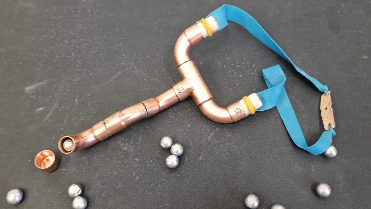 making-a-survival-slingshot-from-copper-plumbing-fittings-youtube