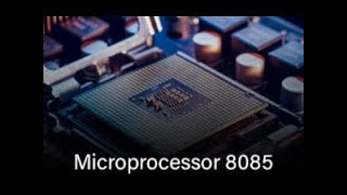 Microprocessor 8085 -- Microprocessor operations with bus timings -- Lecture 9
