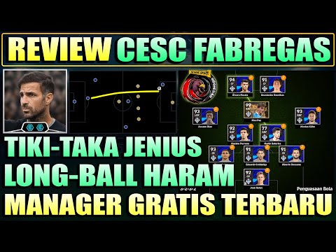 JAGO177 x agenkuat777 - COBA MANAGER GRATIS CESC FABREGAS TIKI-TAKA + LONG BALL HARAM + FULL SKUAT COMO !! AUTO CETAK GOL !!