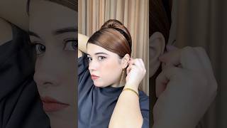 Barbie Half ponytail hairstyle tutorial ✨#ponytail #hairstyle #hairtok