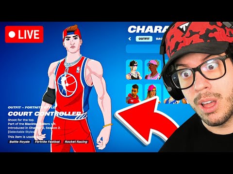 🔴LIVE! - Fortnite Gave Me 10 NEW SKINS Early! (Battle Royale)