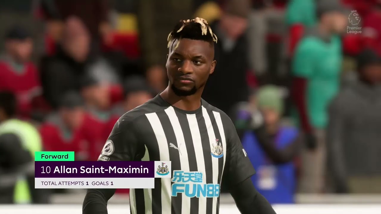 Liverpool vs Newcastle United  Anfield Premier League FIFA 21 Xbox Gameplay