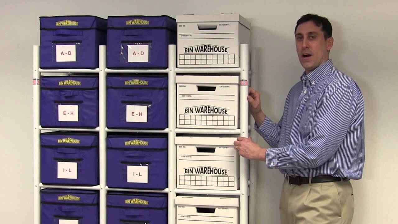 Any Office can be Organized with a Binwarehouse Storage System. YouTube
