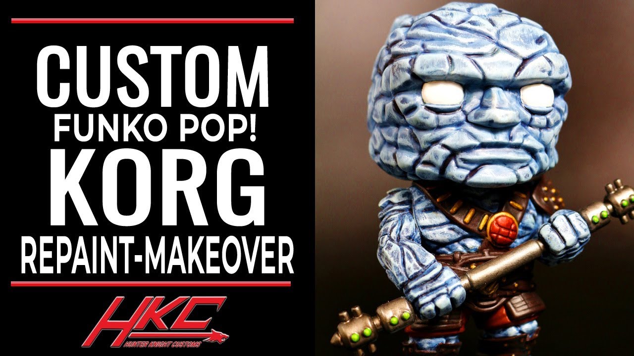 Custom Funko Pop! Repaint vinyl action figure by Hunter Knight