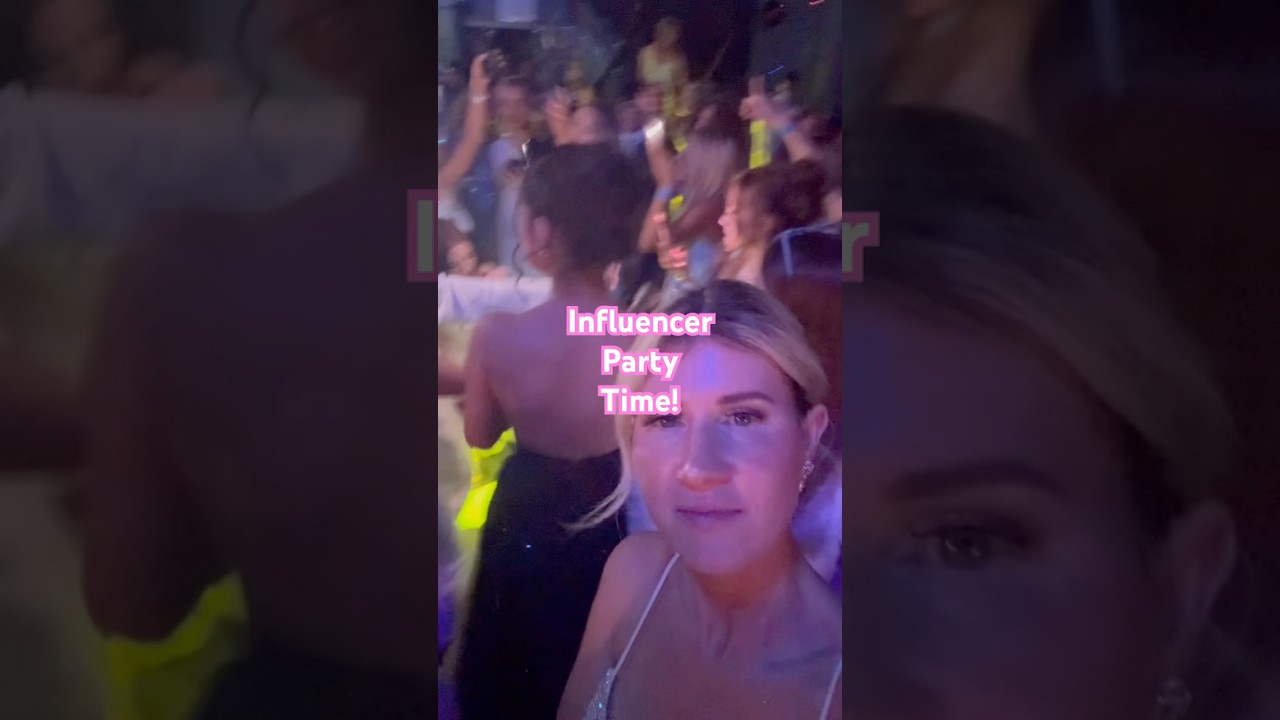 Видеоблог о вечеринке британских инфлюенсеров! 