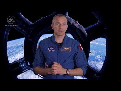Astronaut David Saint-Jacques introduces the “Optimal Environmental Conditions for Life” project