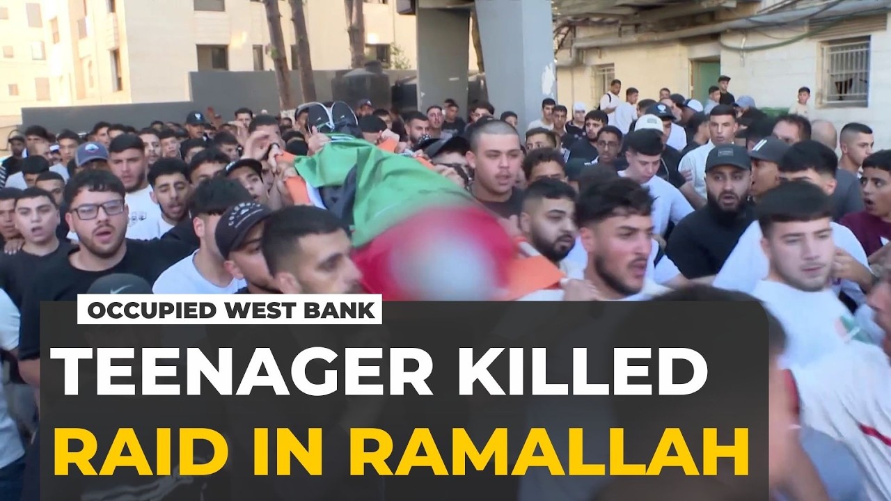 شهود عيان يقولون إن فلسطينياً يبلغ من العمر 15 عاماً قُتل خلال غارة إسرائيلية في رام الله