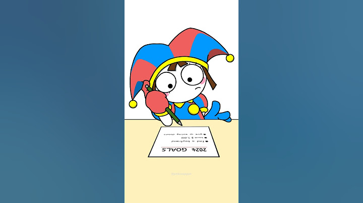 Pomni achieved 2024 goals!😁😁And Happy new year 2025🎉🎉#relatable #funny #animation #tadc