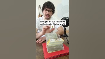 I spent $100 on Pokémon cards to flip for profit