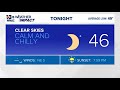 Another dry and cool night ahead (Local Weather Update 4/7/26)