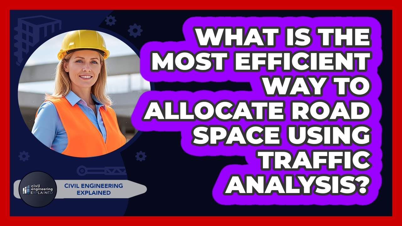 What Is The Most Efficient Way To Allocate Road Space Using Traffic Analysis?