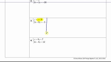 Solving Systems of Eq Using Substitution Pt 1