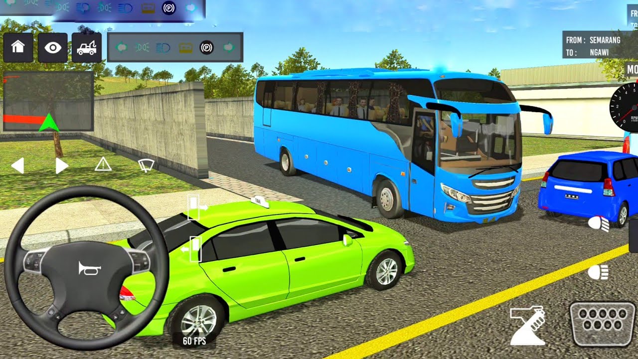😍Bus Simulator Indonesia 3D || 🔥New Euro Coach ll NEW BUS SIMULATOR INDONESIA