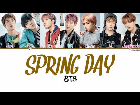 BTS (방탄소년단) - Spring Day | Kolay Okunuş
