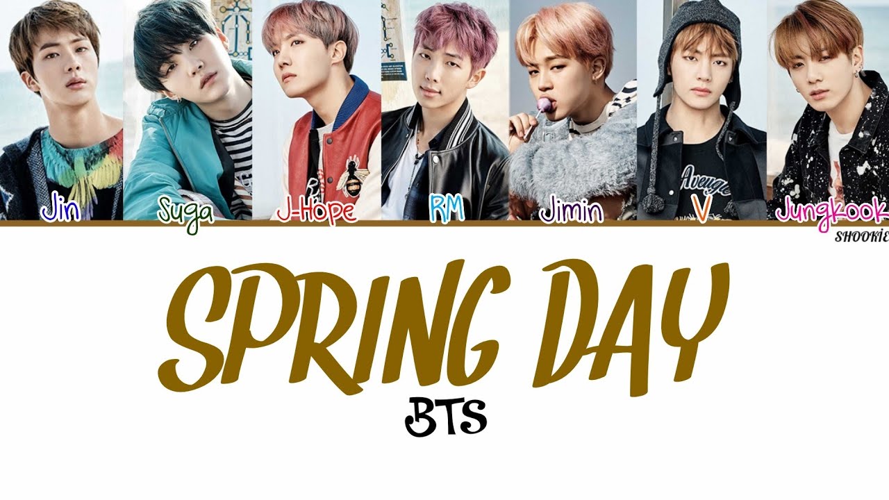 BTS (방탄소년단) - Spring Day | Kolay Okunuş