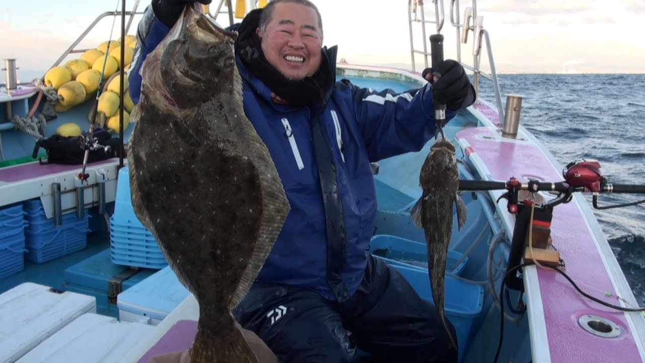 2019 アンフィニーの寒ビラメ～！