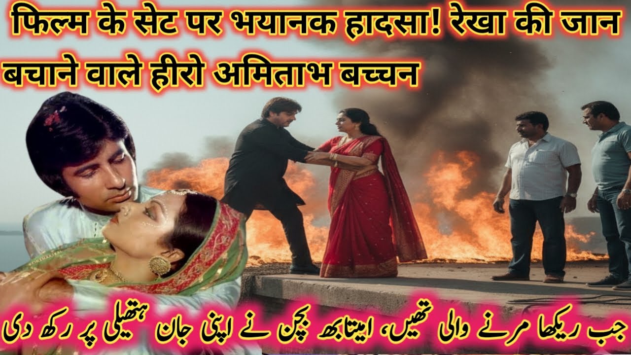 Amitabh Bachchan Aur Rekha | Film Ke Set Par Khaufnaak Haadsa | Real Love Story | Indian Salma