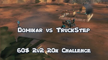 C&C Generals Zero Hour | Domikar vs TruckStep | $60 BO9 2v2 Challenge