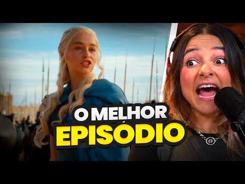 ESSE FOI O MELHOR EPISÓDIO DE GAME OF THRONES QUE EU VI ATÉ AGORA!!