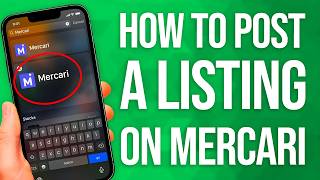 How To Post A Listing On Mercari Step-By-Step