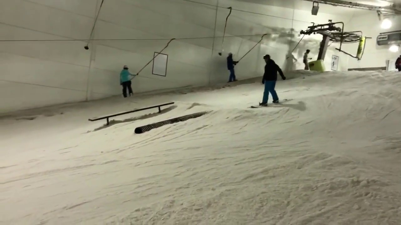 Indoor skiing YouTube