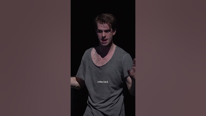 A masterclass in acting #AndrewGarfield #AngelsInAmerica #NationalTheatre #Theatre #actors