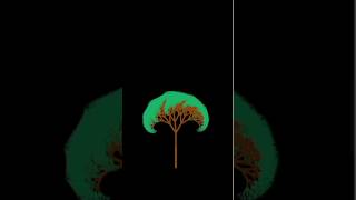 🤫🤫Realistic Tree Drawn in 10 Seconds Using Python! 🌲⚡