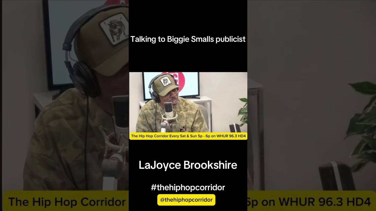 Check out “The Hip Hop Corridor” every Wednesday at 2pm…the behind the scene podcast