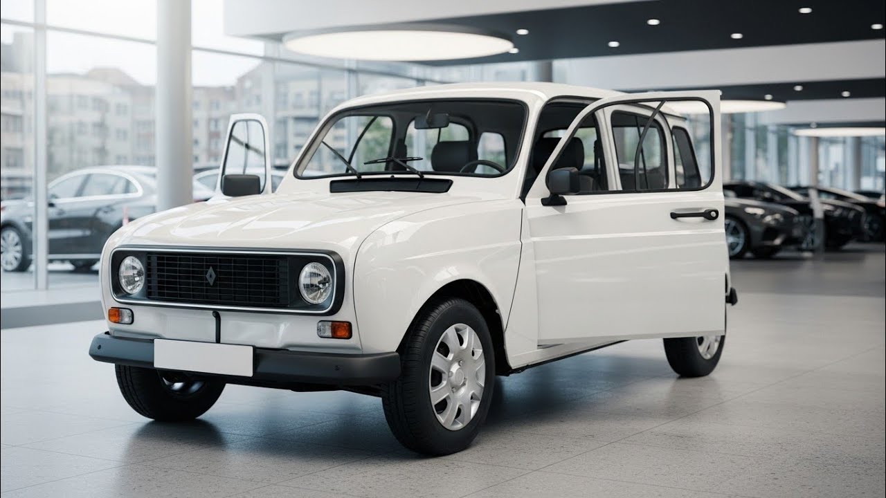 La Renault 4 est de retour… mais tout est différent 🚗🔥