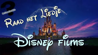 Raad Het Disney Liedje  Uit Verschillende Disney Films