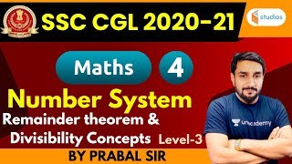 400 Pm  Ssc Cgl 202021  Maths By Prabal Sir  Number System level 3