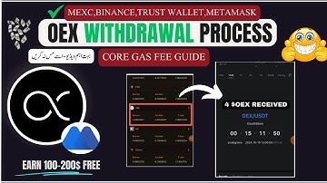 💥 OEX Withdrawal Process Update: MEXC, Binance, MetaMask 💸 Price Prediction & Listing!