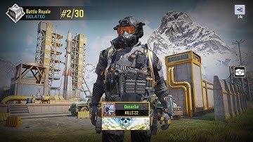 22 kills! 2 adrenaline shots! COD MOBILE BATTLE ROYALE GAMEPLAY!