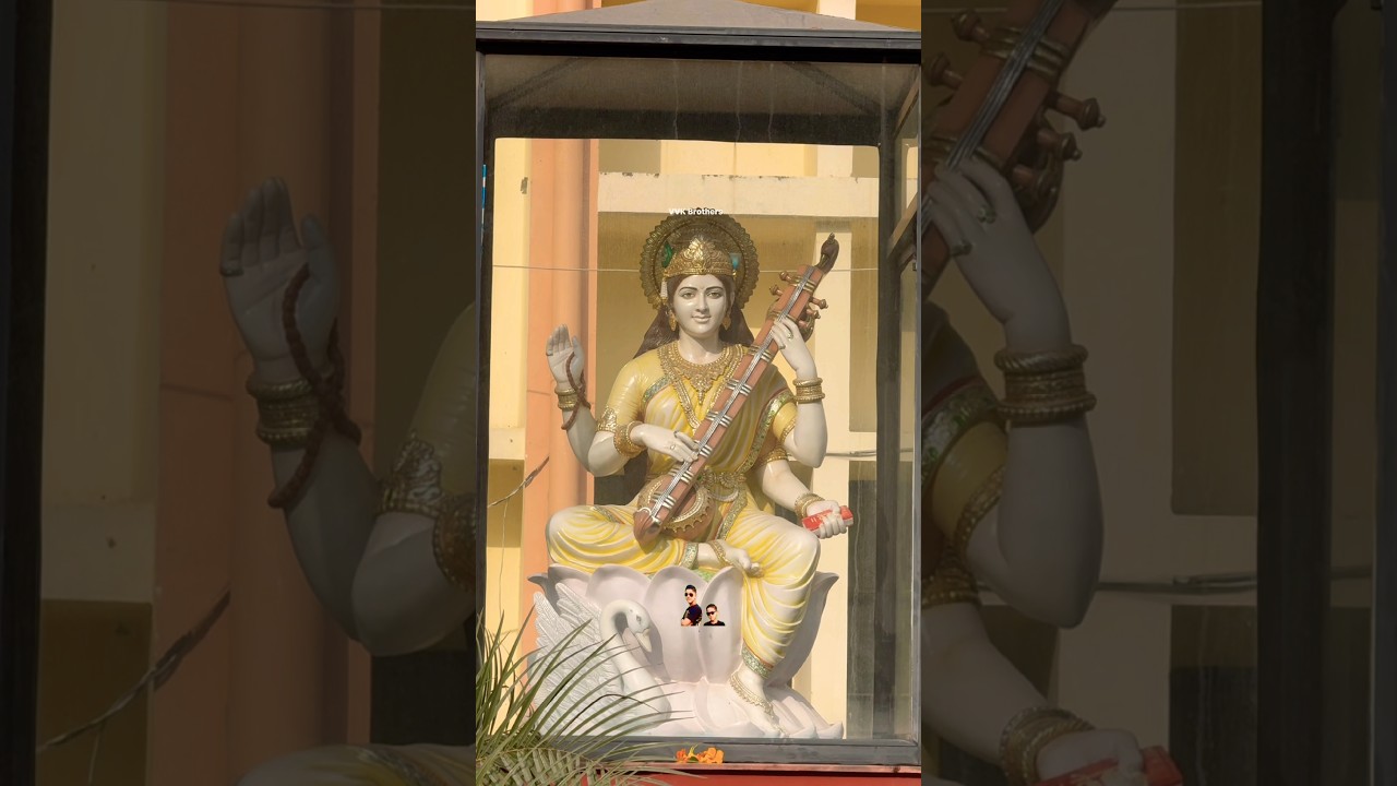 Seeking blessings from Ma Saraswati#basantpanchami#saraswati#basant#spring#blessings#