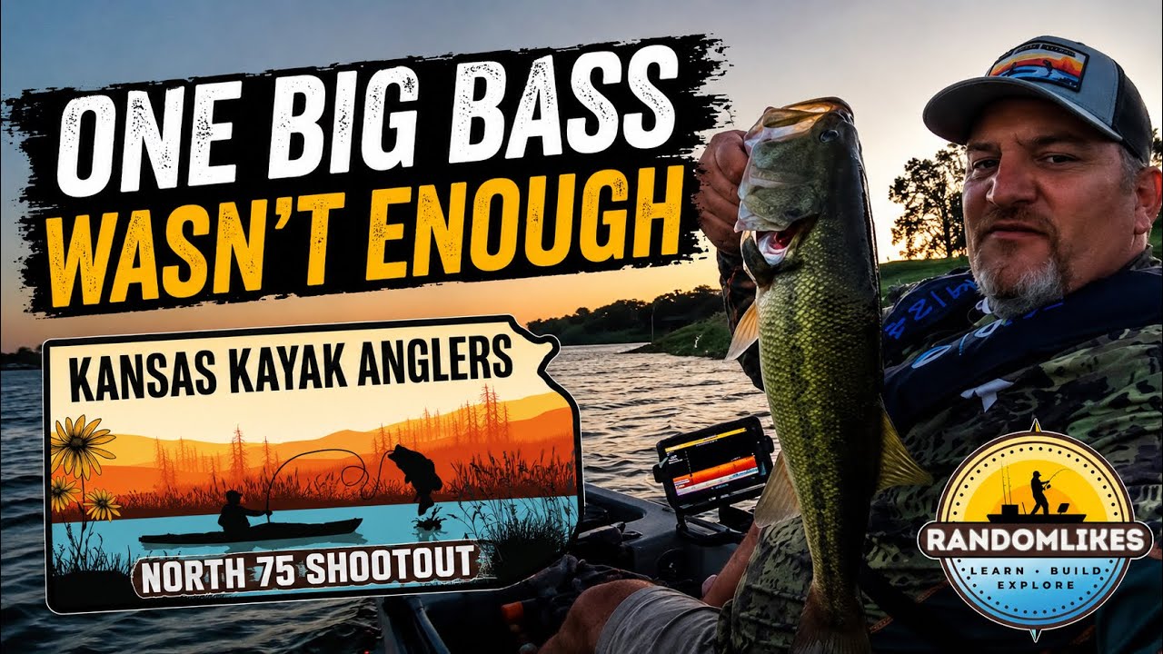 One Big Bass Wasn’t Enough | Kansas Kayak Anglers North 75 Shootout