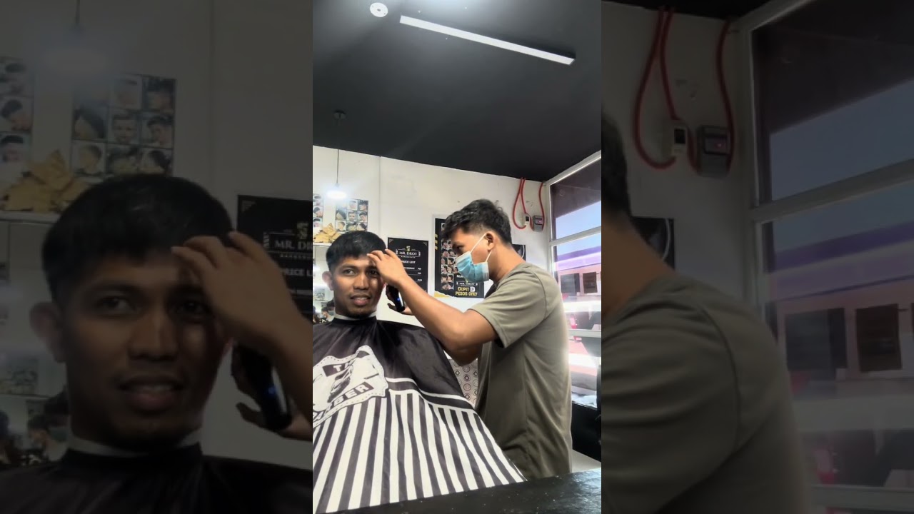 Pagupit muna kami ni kuya Marvin Bernas Hayes dito Sa Sultan Kudarat Babershop kasama ang angas