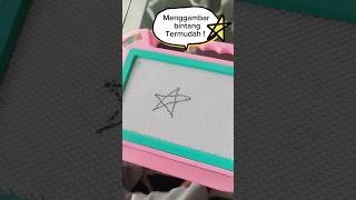 The easiest way to draw a star #shorts #drawing #stars #star #learn #play #idibah
