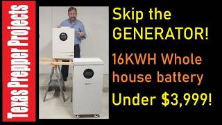 12kw Split Phase 120/240v and 16Kwh battery system under $3,999! @wattcyclepower In stock now!