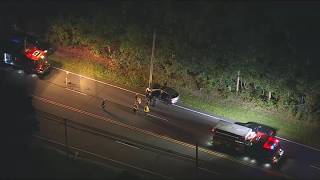 Car involved in crash in Mullica Township, NJ