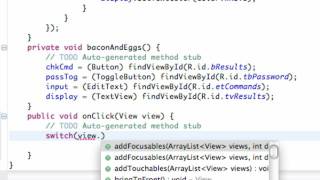 Android Application Development   34   Implementing Classes for Better Programming