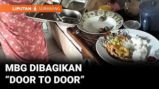 MBG Buat Ibu Hamil, Menyusui, Balita Diantar ke Rumah  | Liputan 6 Semarang