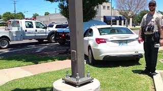 Small Crash Into Tree At Mcdonalds Aftermath Wreck Fire Ems Medical Issue Maybe