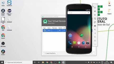 Instalação do Android Studio e configuração de um AVD