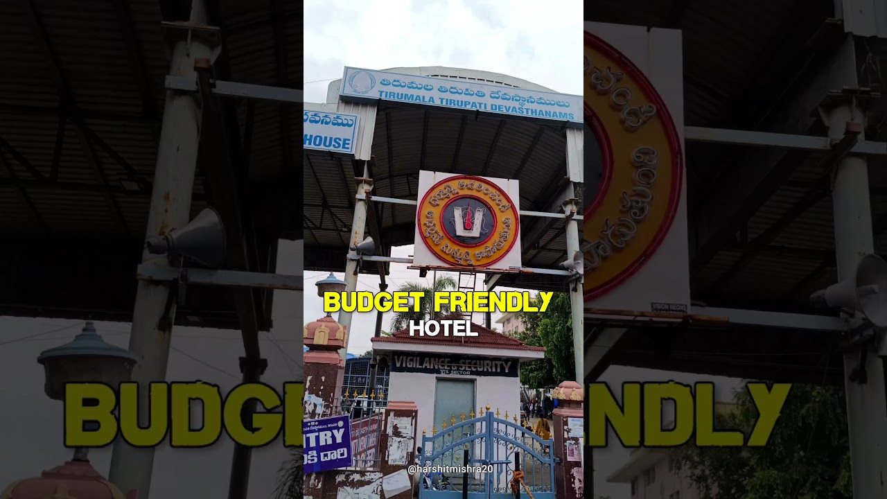 Tirupati Budget Friendly Hotel  