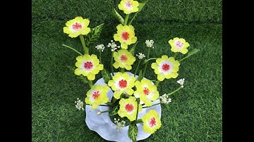 Tỉa Hoa Mai Từ Củ Cải Trắng