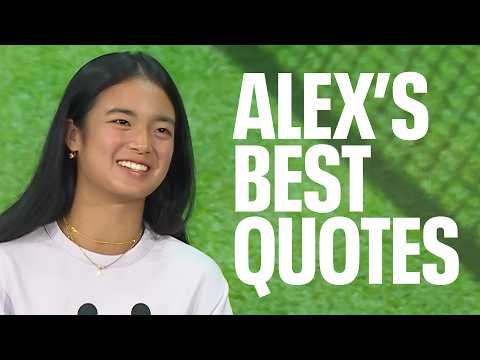 Alex Eala's Best Wimbledon Press Conference Moments | "Once It Grows, It Cannot Be Stopped" π€