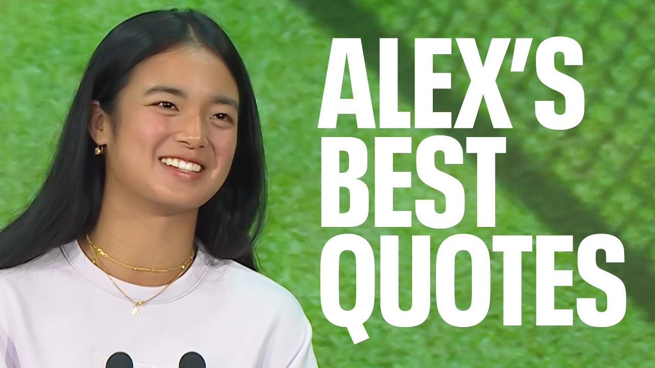 Alex Eala's Best Wimbledon Press Conference Moments | "Once It Grows, It Cannot Be Stopped" 🎤